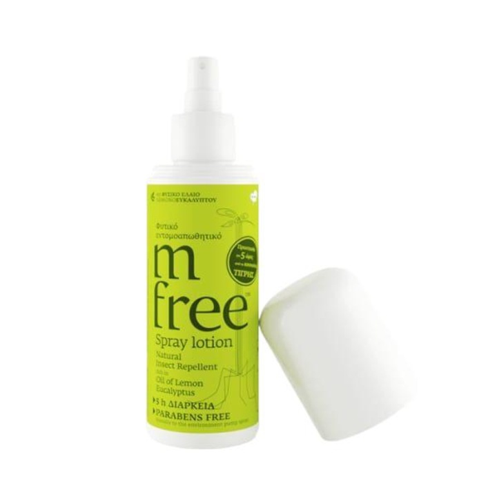 Spray insecticid pentru tantari/capuse, Mfree, Pe baza de plante, 80ml