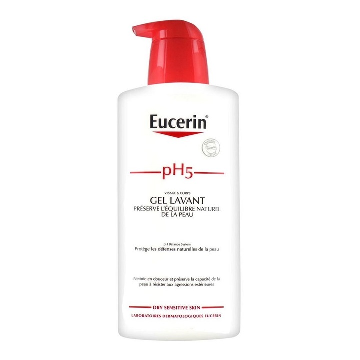 Testtisztító gél pH5-vel, 400ml, Eucerin