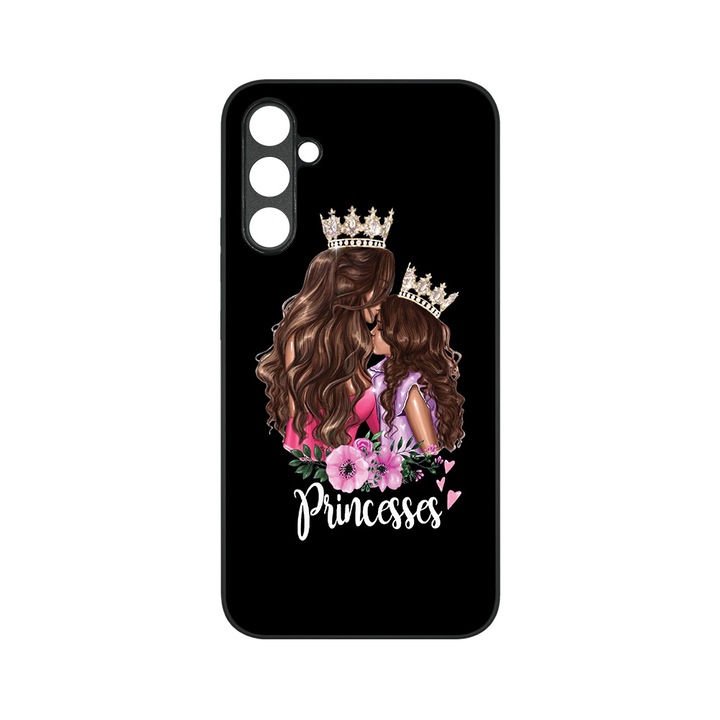 Husa BestCase® MaxSafe, Compatibila Cu Samsung Galaxy S23 FE, Princesses Gril Mom, HD Colors, Anti-soc, Protectie Camera, Margini ridicate pentru protectia ecranului, G 552