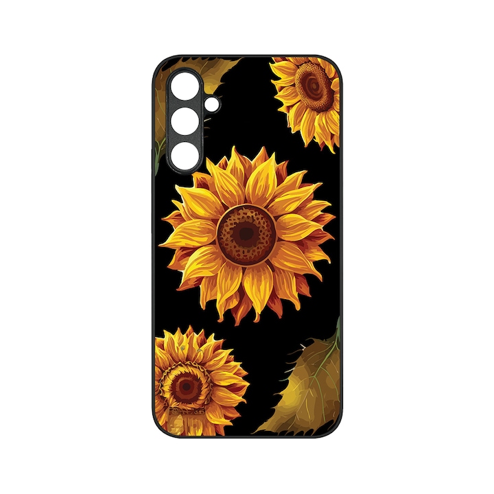 Husa BestCase® MaxSafe, Compatibila Cu Samsung Galaxy S23 FE, Sun Flower, HD Colors, Anti-soc, Protectie Camera, Margini ridicate pentru protectia ecranului, G 1070