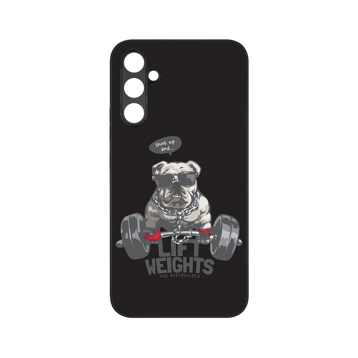 Husa BestCase® MaxSafe, Compatibila Cu Samsung Galaxy S23 FE, The Bodybuilder Pitbull, HD Colors, Anti-soc, Protectie Camera, Margini ridicate pentru protectia ecranului, G 1091