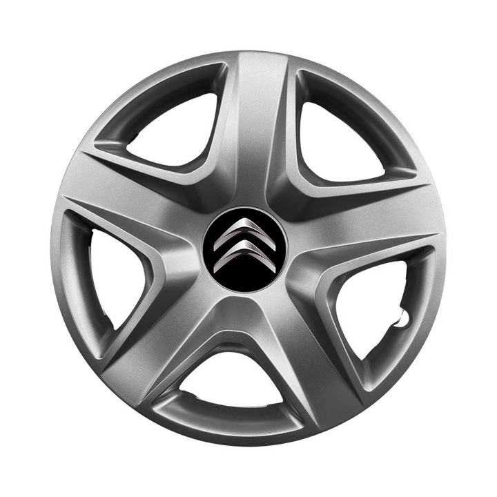 Set 4 Capace Roti R15 AutoSSF ®, Potrivite Jantelor de 15 inch, pentru CITROEN, Model 340