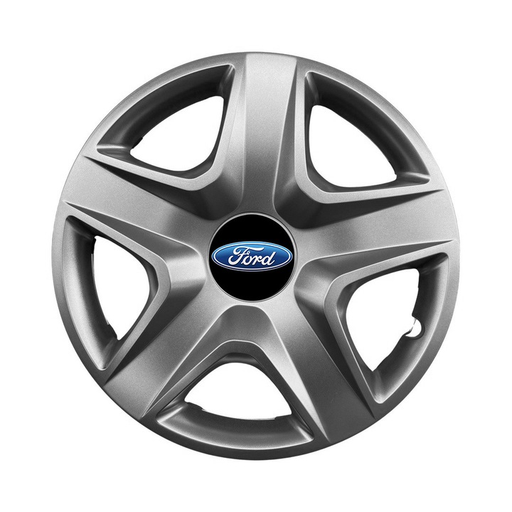 Set 4 Capace Roti R14 AutoSSF ®, Potrivite Jantelor de 14 inch, pentru FORD, Model 202
