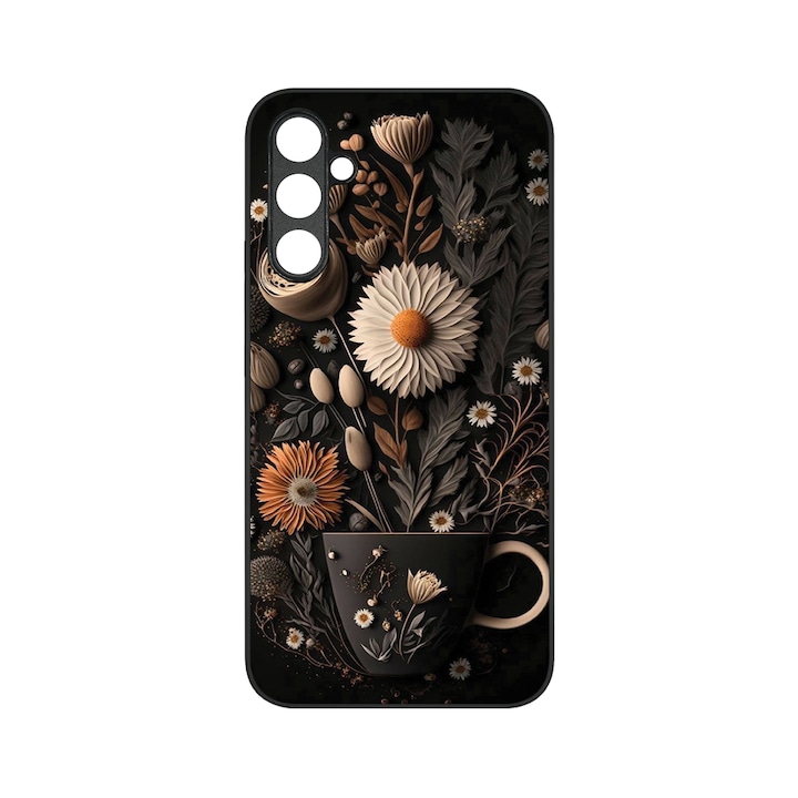 Husa BestCase® MaxSafe, Compatibila Cu Samsung Galaxy S23 FE, Happy Flowers, HD Colors, Anti-soc, Protectie Camera, Margini ridicate pentru protectia ecranului, G 1159