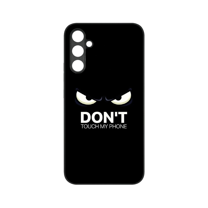 Husa BestCase® MaxSafe, Compatibila Cu Samsung Galaxy S23 FE, Don’t Touch My Phone, HD Colors, Anti-soc, Protectie Camera, Margini ridicate pentru protectia ecranului, G 1169