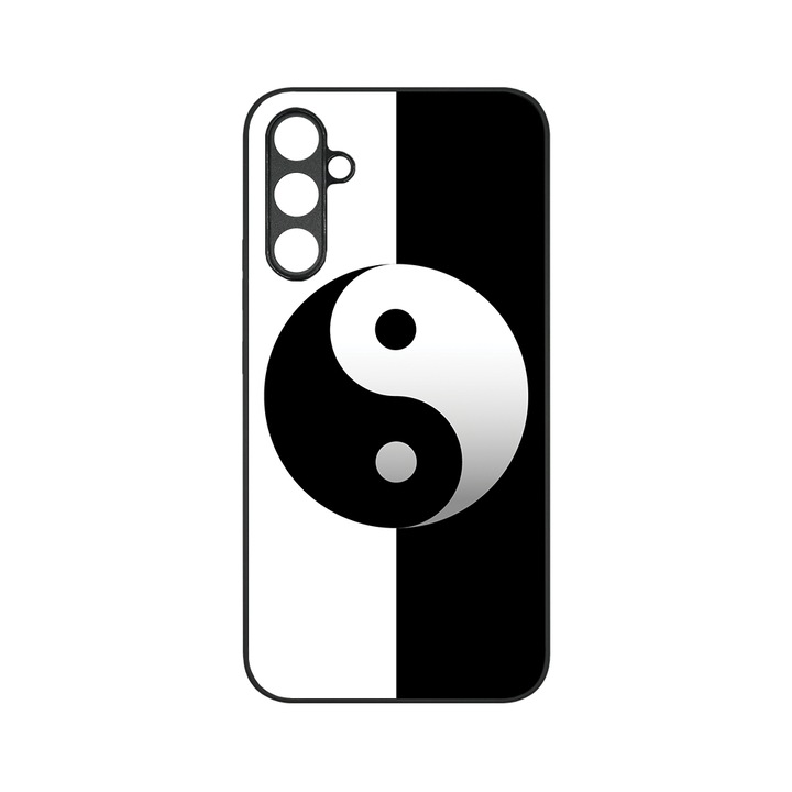Husa BestCase® MaxSafe, Compatibila Cu Samsung Galaxy S23 FE, Yin Yang, HD Colors, Anti-soc, Protectie Camera, Margini ridicate pentru protectia ecranului, G 1181