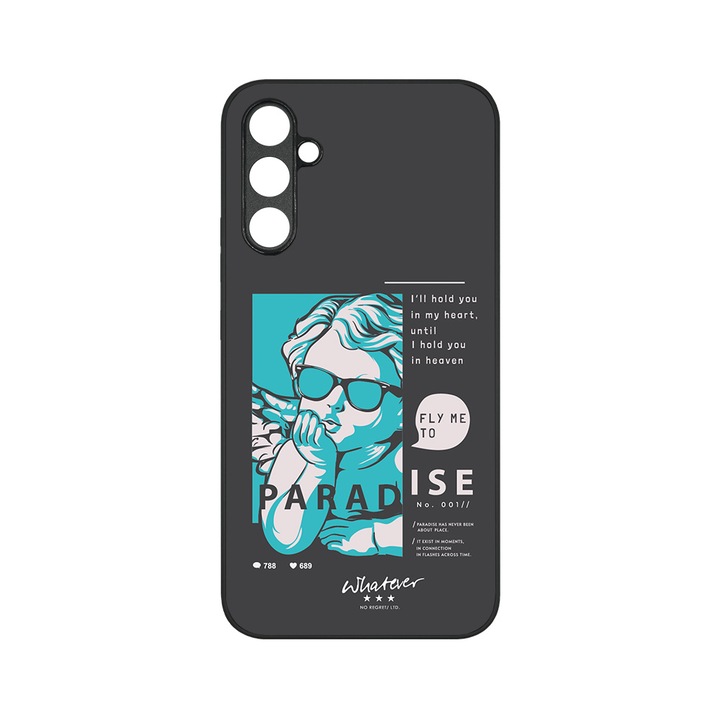 Husa BestCase® MaxSafe, Compatibila Cu Samsung Galaxy S23 FE, Paradise, HD Colors, Anti-soc, Protectie Camera, Margini ridicate pentru protectia ecranului, G 1267