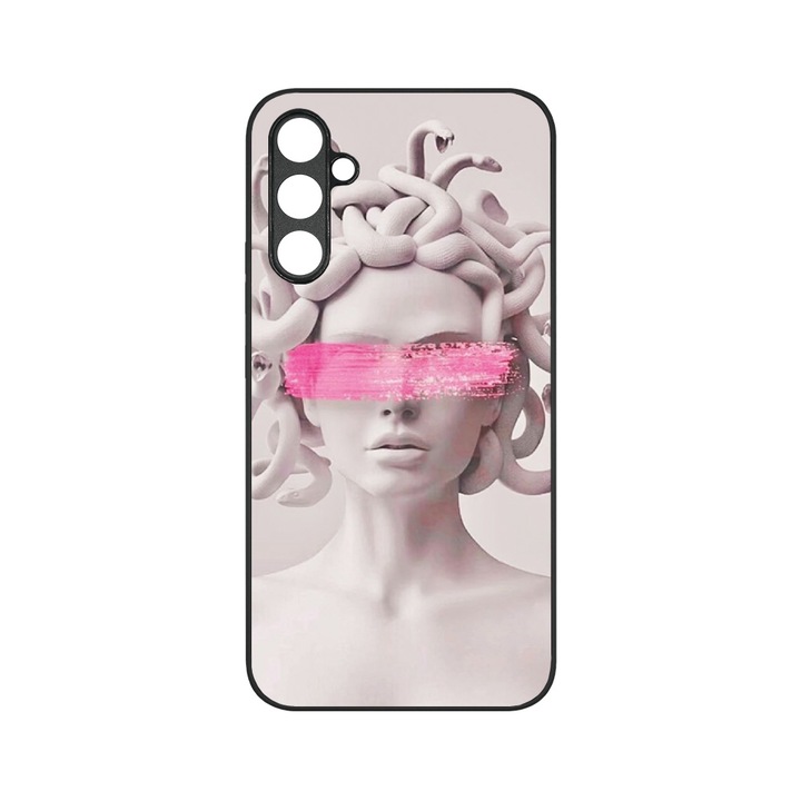 Husa BestCase® MaxSafe, Compatibila Cu Samsung Galaxy S23 FE, Medusa, HD Colors, Anti-soc, Protectie Camera, Margini ridicate pentru protectia ecranului, G 1289