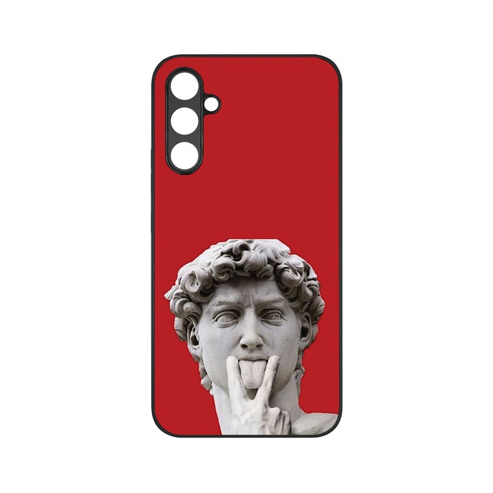Husa BestCase® MaxSafe, Compatibila Cu Samsung Galaxy S23 FE, David Statue, HD Colors, Anti-soc, Protectie Camera, Margini ridicate pentru protectia ecranului, G 1285