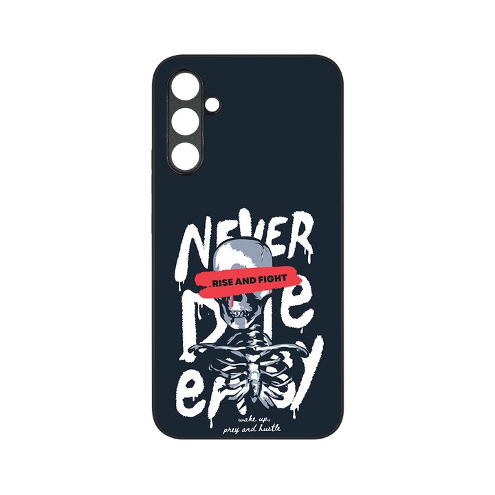 Husa BestCase® MaxSafe, Compatibila Cu Samsung Galaxy S23 FE, Never Die Easy, HD Colors, Anti-soc, Protectie Camera, Margini ridicate pentru protectia ecranului, G 1304