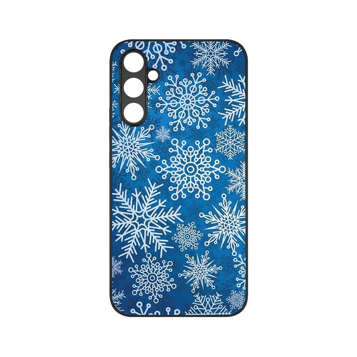 Husa BestCase® MaxSafe, Compatibila Cu Samsung Galaxy S23 FE, Winter Pattern, HD Colors, Anti-soc, Protectie Camera, Margini ridicate pentru protectia ecranului, G 1366