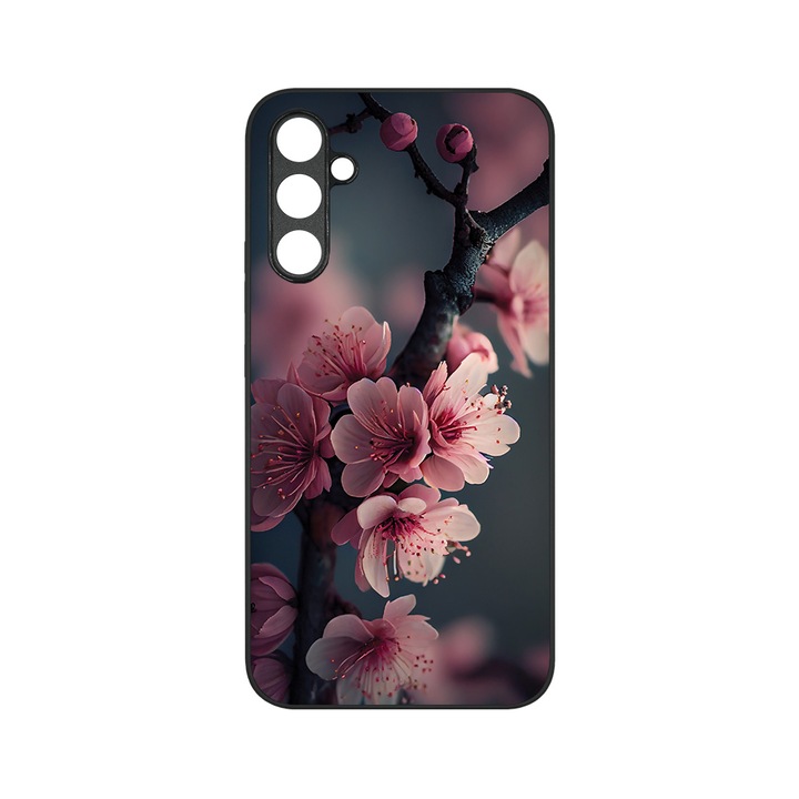 Husa BestCase® MaxSafe, Compatibila Cu Samsung Galaxy S23 FE, Cherry Blossom, HD Colors, Anti-soc, Protectie Camera, Margini ridicate pentru protectia ecranului, G 1374