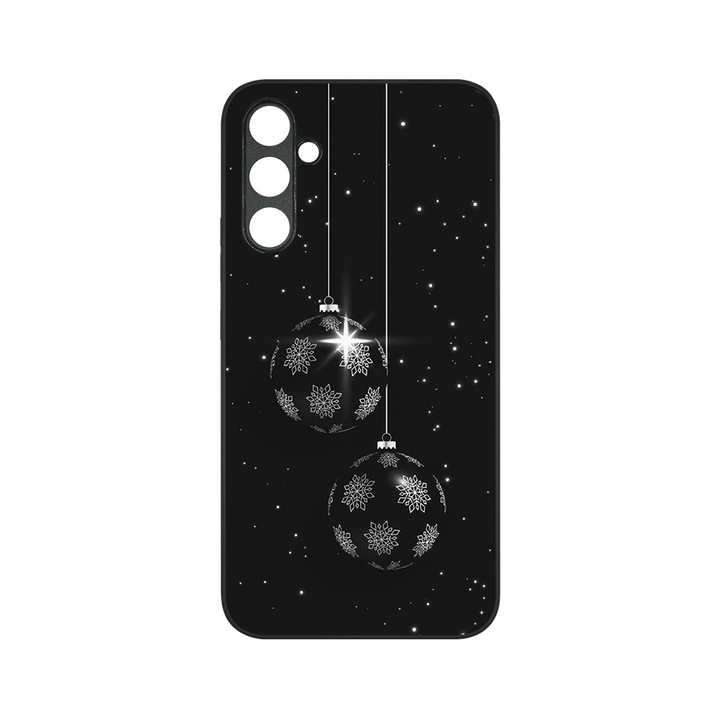 Husa BestCase® MaxSafe, Compatibila Cu Samsung Galaxy S23 FE, Xmas Globes, HD Colors, Anti-soc, Protectie Camera, Margini ridicate pentru protectia ecranului, G 1356