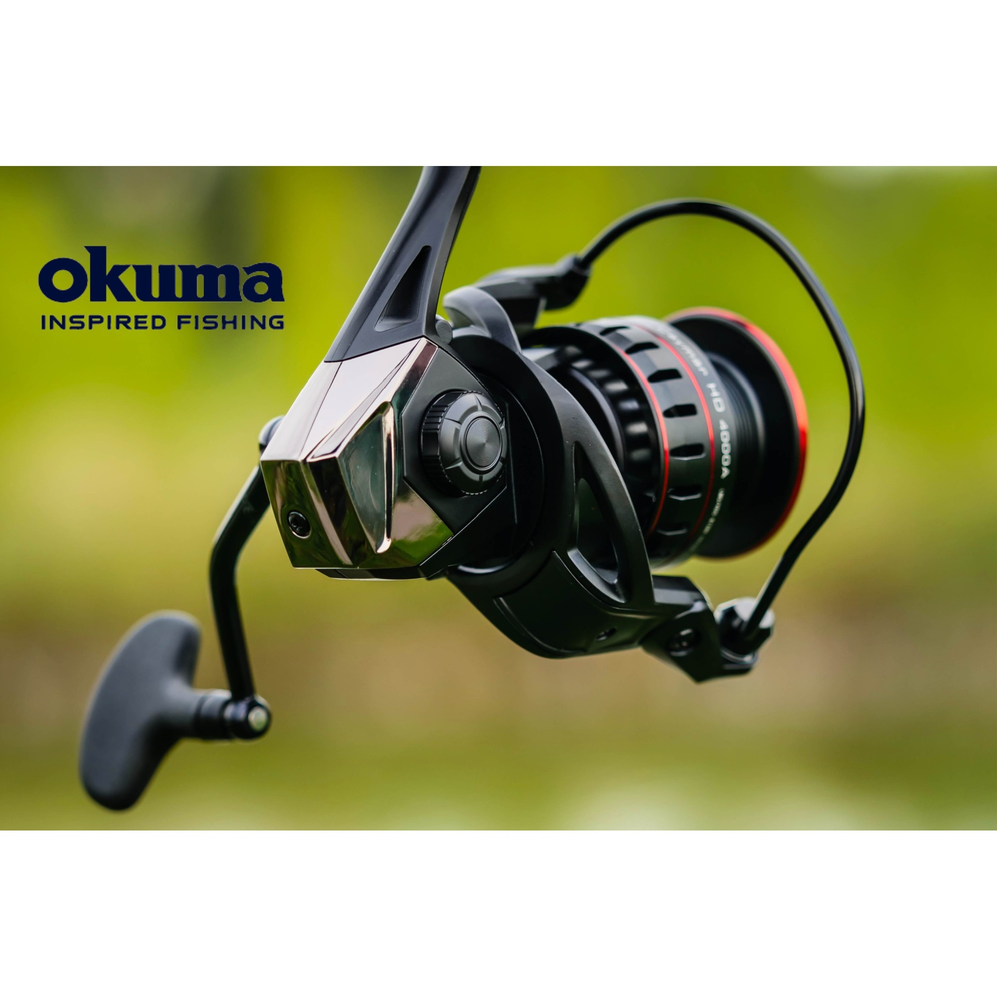 Moulinet De Pêche Okuma Ceymar HD 3000 - Modèle CHD-3000A, Noir, Neuf Sous Blister
