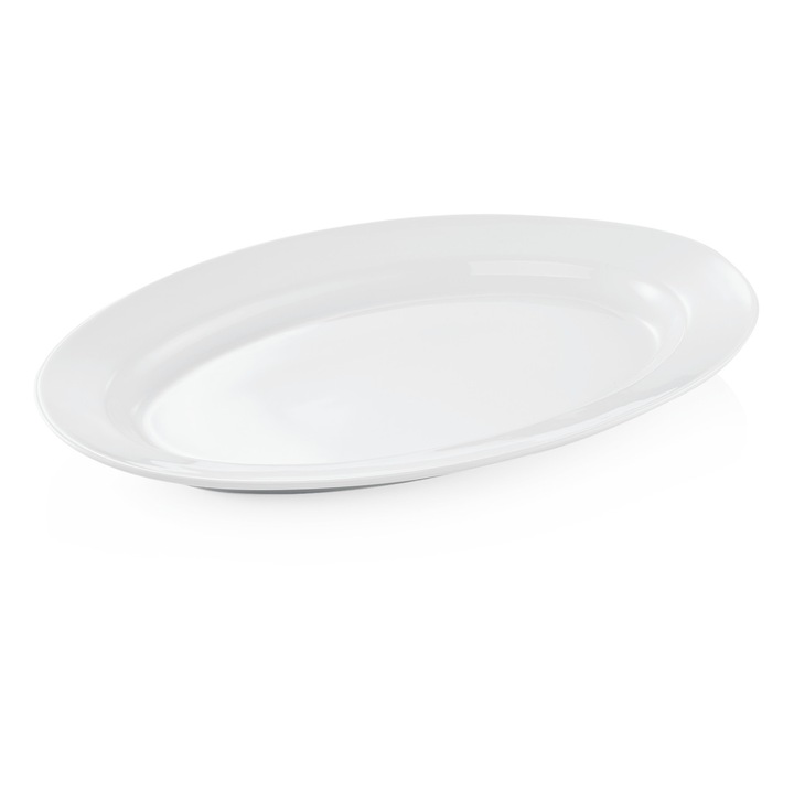 Ovális porcelántányér, 35x23 cm