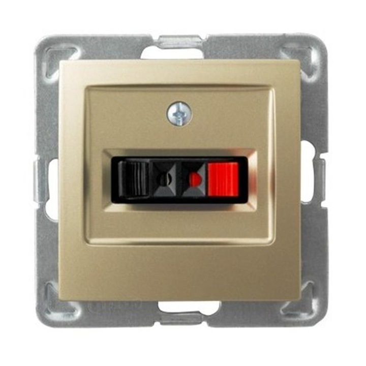 Priza difuzor Ospel Impresja GG-1Y/m/28, Auriu