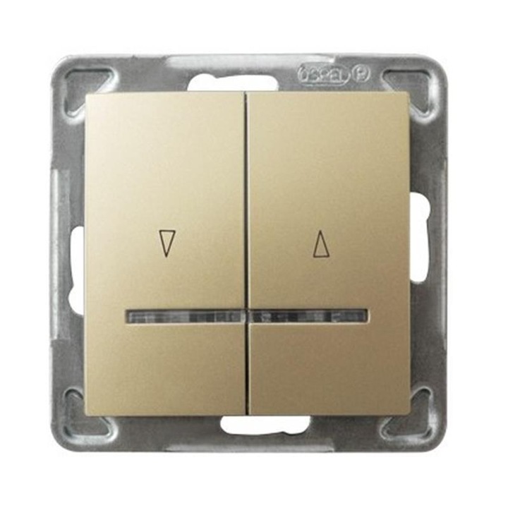 Ospel Impresja LP-7YS/m/28 kapcsoló, arany