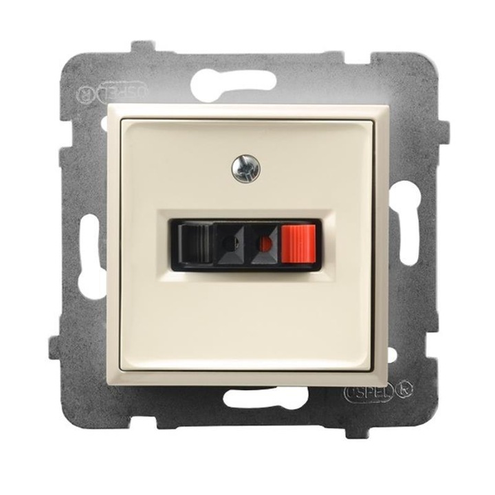 Priza difuzor Ospel Aria GG-1U/m/27, Ecru