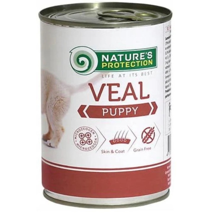 Hrana umeda caini, Nature's Protection, Vita, Junior, 400g