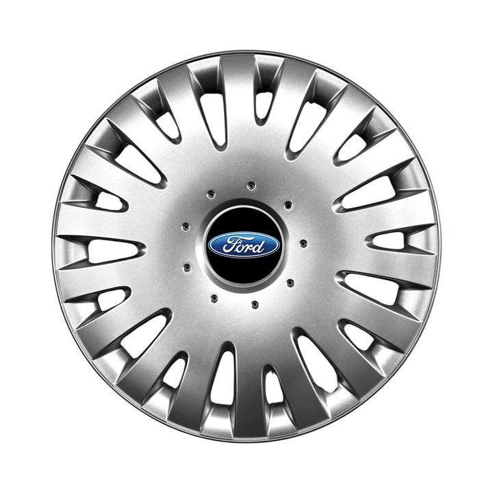 Set 4 Capace Roti R15 AutoSSF ®, Potrivite Jantelor de 15 inch, pentru FORD, Model 306