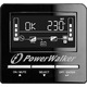 Unmanaged UPS, POWER WALKER, 1100 CW FR 1100VA, 3X 230V PL, USB, RS-232, LCD, EPO, fekete