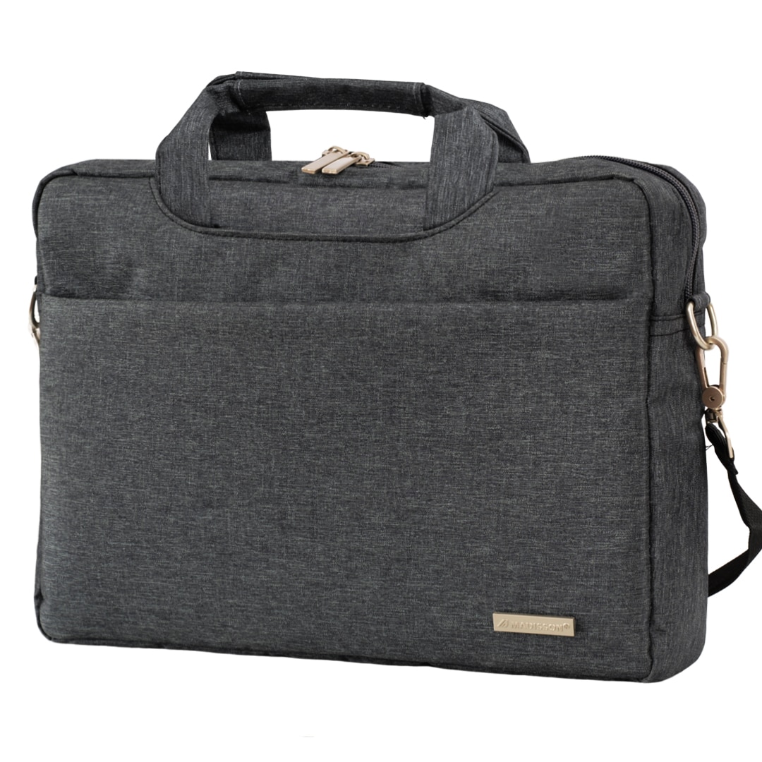 Geanta laptop/documente, pentru Wizz Air, Madisson, SW32536, 13", Antracit