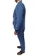 Costum barbati slim fit, albastru, Albastru