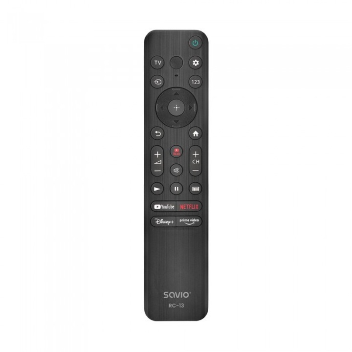 Дистанционно за телевизор Sony, Savio, Infrared, 10 м, Черно