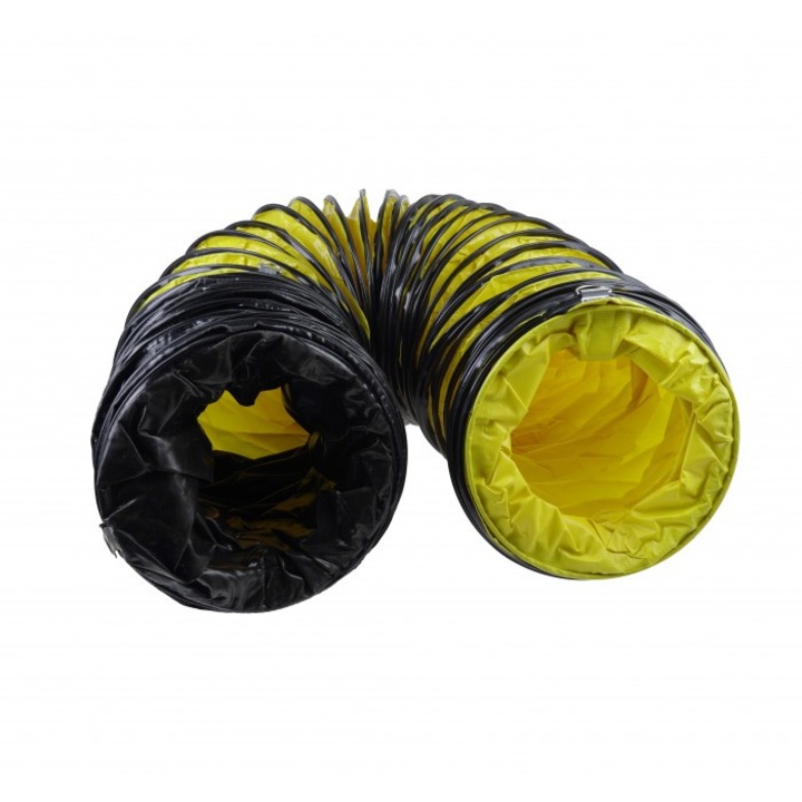 Изпускателна тръба, Dedra, 300mmx6m, Черен/Жълт