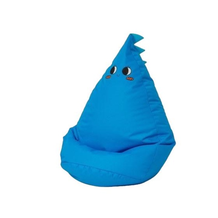 Pouf fotel Sako Dragonek, Go Gift, Oxford/polisztirol, 1050x800 mm, kék