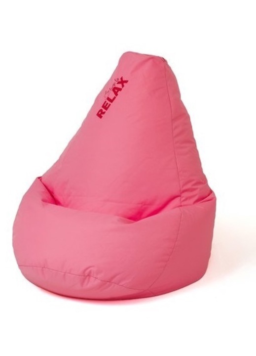 Fotoliu cu puf, Go Gift, Sako, Forma de para, 140x100cm, Roz