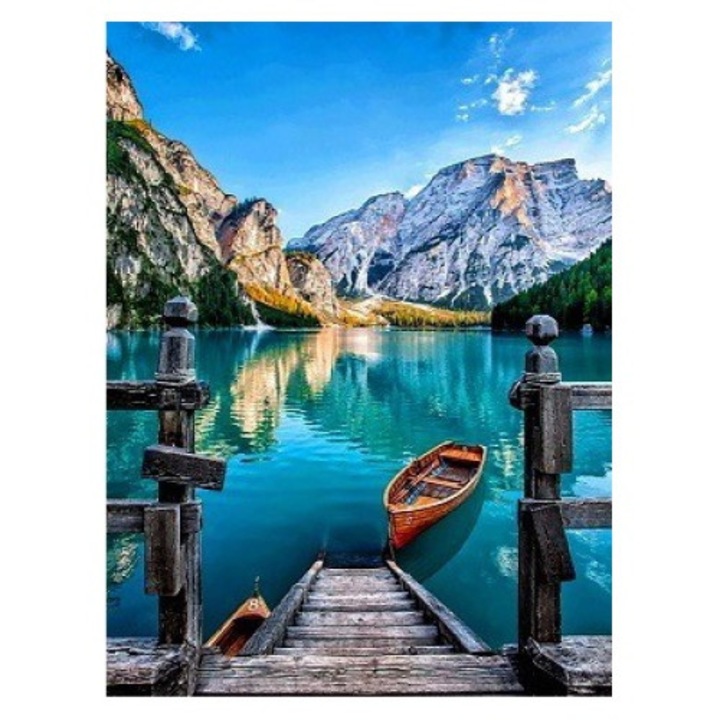 Set broderie diamante, Norimpex, 30x40 cm, Multicolor