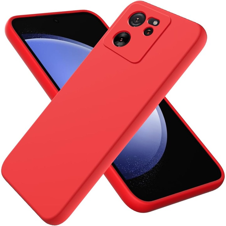 Калъф за Xiaomi 13T / 13T Pro силиконов червен