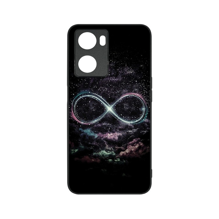 Тънък стъклен капак BestCase®, съвместим с OPPO A77 4G / A77s, Infinity Space, HD цветове, защита на камерата, повдигнати ръбове за защита на екрана, G 1305
