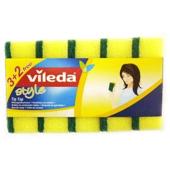 Burete vase Vileda Style Tip Top, 3+2 Gratis Burete vase Vileda Style Tip Top, 3+2 Gratis