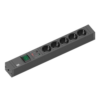 Connect Line Bachmann 5 x Schuko, 1 x intrerupator, protectie supratensiune, cordon 2.0m H05VV-F 3G1.5 mm2 Connect Line Bachmann 5 x Schuko, 1 x intrerupator, protectie supratensiune, cordon 2.0m H05VV-F 3G1.5 mm2