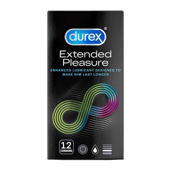 Prezervative Durex Extended Pleasure, 12 buc Prezervative Durex Extended Pleasure, 12 buc