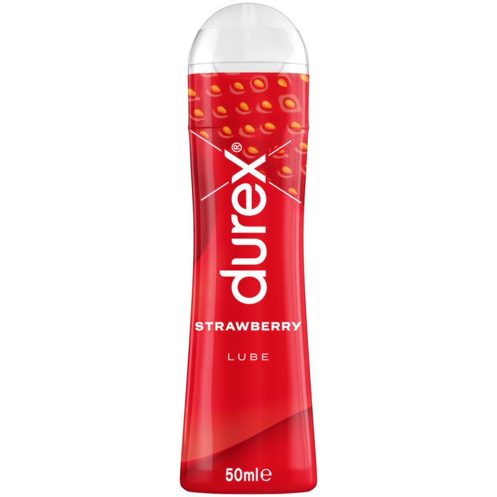 Лубрикант Durex Play Strawberry, 50 мл