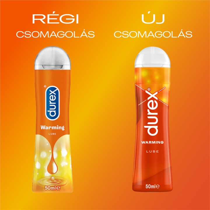Durex Warming síkosító, 50ml