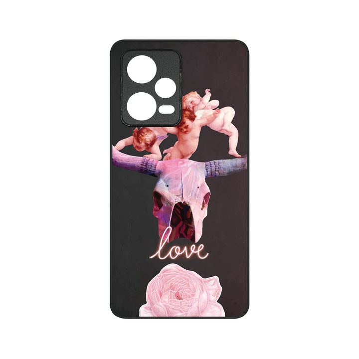 Силиконов калъф BestCase за Xiaomi Redmi Note 12 5G, Cupido, HD Colors, Camera protection, Slim Glassy G 915