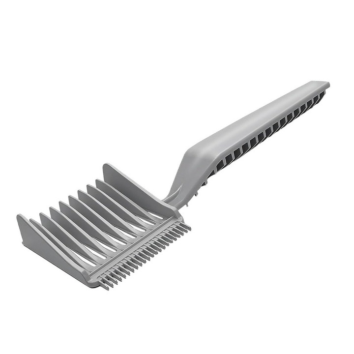 Pieptene frizer, Plastic, Profesional, Gri