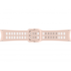 Силиконова каишка за часовник Samsung, съвместима със Samsung Galaxy Watch 6 Classic/Watch 5 Pro/Watch 4 Series, 20 mm, розова