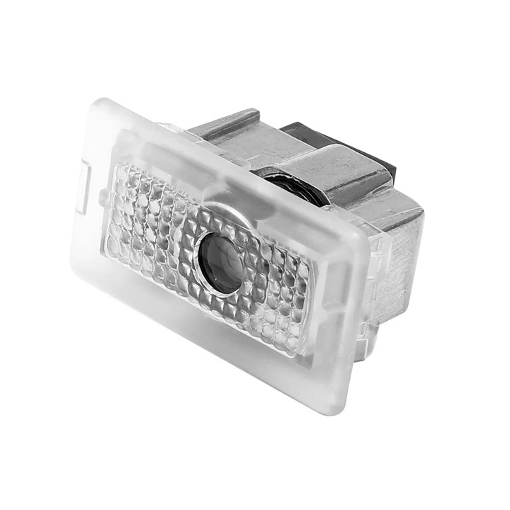 Set de 2 Lampi Led Logo Xentech Light Portiere / usi Tesla