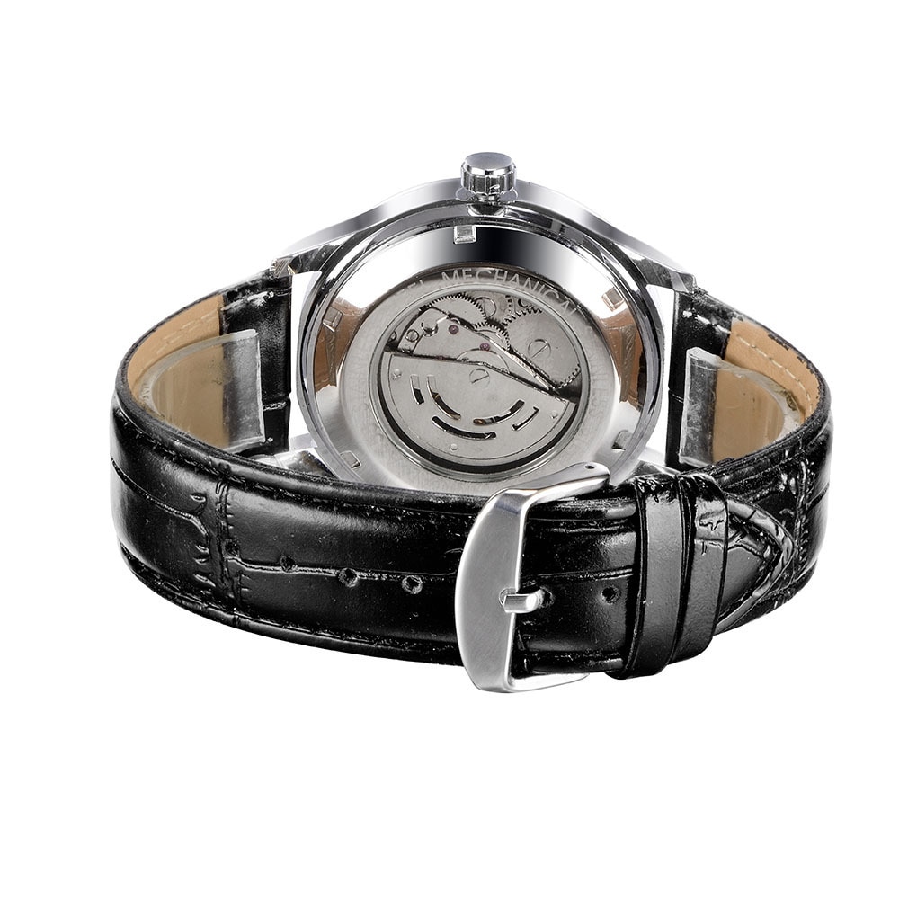 Ceas barbatesc de mana T-Winner Clasic Retro Mecanic Automatic