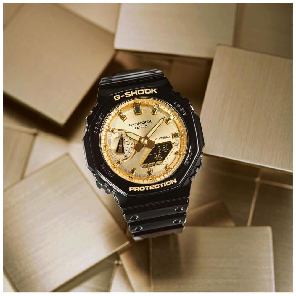 Ceas barbati Casio G-Shock GA-2100GB-1A - eMAG.ro