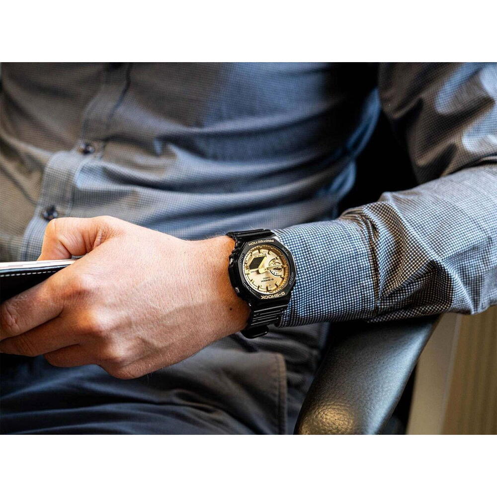 Ceas barbati Casio G-Shock GA-2100GB-1A - eMAG.ro