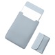 Mapa si mini geanta THD, protectie si transport laptop Apple Macbook Pro (M3) 14 inch, Apple Macbook Pro (M2) 13.3 inch si Apple Macbook Air (M2) 13.6 inch, piele ecologica, albastru ciel