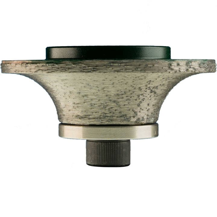 Freza diamantata profilare cant piatra naturala semibaston raza 30mm B30 - PWM8M10B30