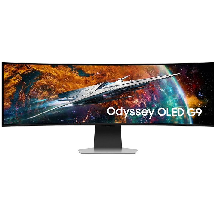 Монитор 49 инча Samsung Odyssey G9 LS49CG954EUXEN 5120 x 1440 пиксела, 240 Hz