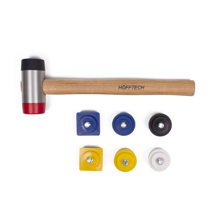 Ciocan cu 8 capete interschimbabile din diferite materiale